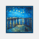 Vincent van Gogh - Tähtikirkas yö Rhônen yllä